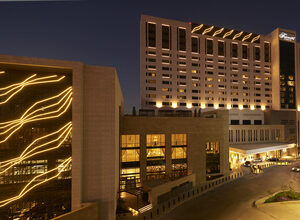 Fairmont Amman Exterior Night