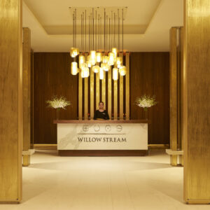 Willlow Stream Spa Entrance